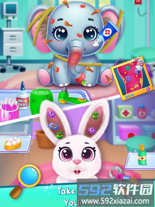 宠物医生动物护理游戏截图1