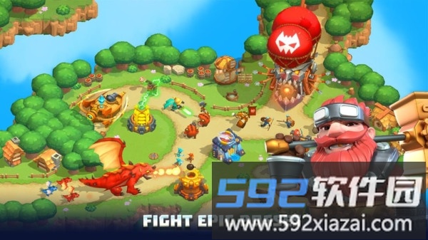 荒野天空塔防官方版截图1