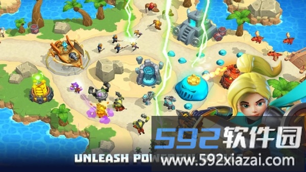 荒野天空塔防官方版截图2