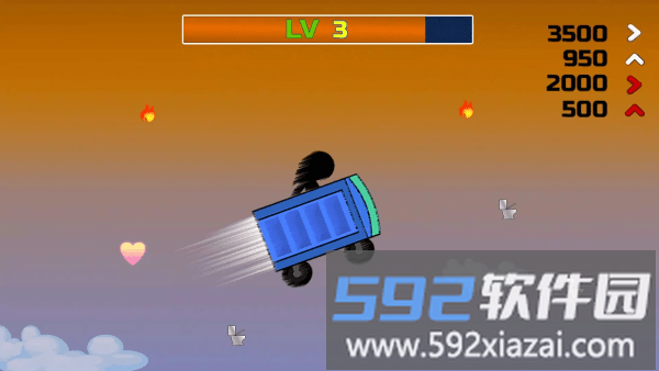 火柴人太空飞越游戏截图1