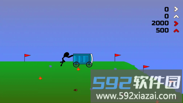 火柴人太空飞越游戏截图3