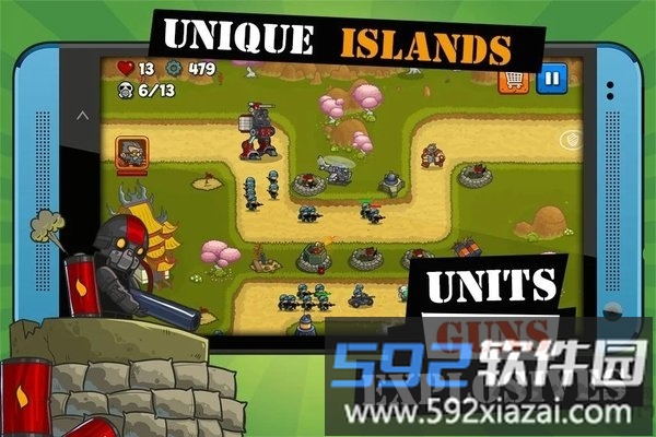 海岛防御游戏(Island Defense)截图5