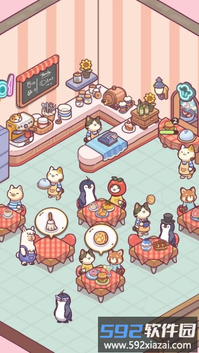 猫猫旅行餐厅游戏(chef cat restaurant)截图3