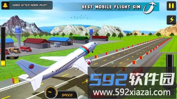 城市飞机飞行模拟游戏截图2