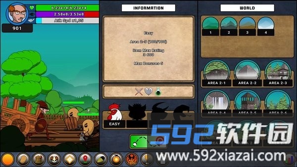 土豆勇士小游戏(farmer against potatoes idle)截图2