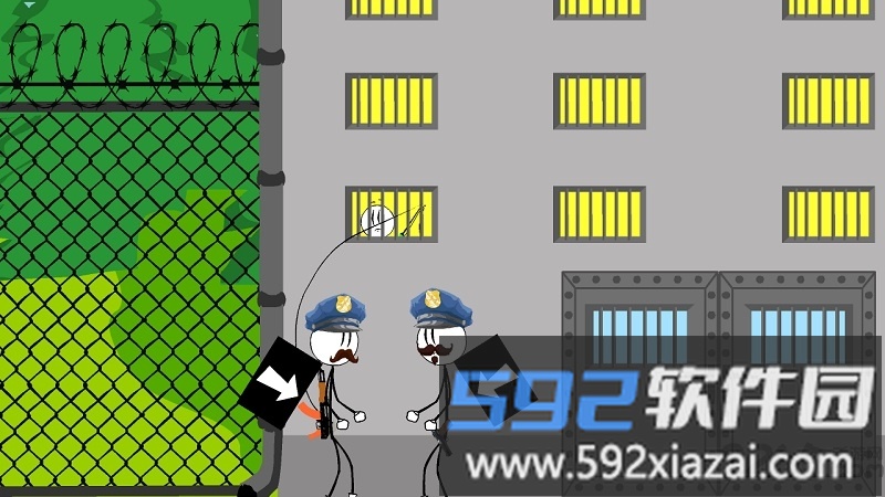 火柴人越狱6加强版游戏截图2