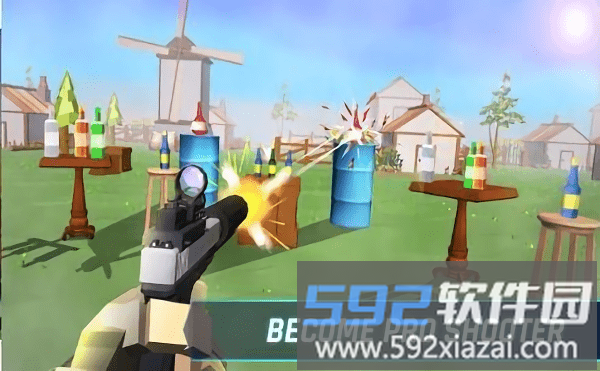 瓶枪射击游戏(bottle gun shooting)截图2