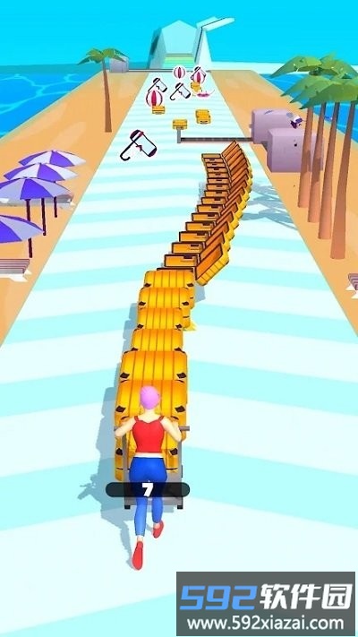 行李跑酷游戏(luggage run)截图3