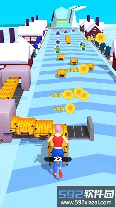 行李跑酷游戏(luggage run)截图4