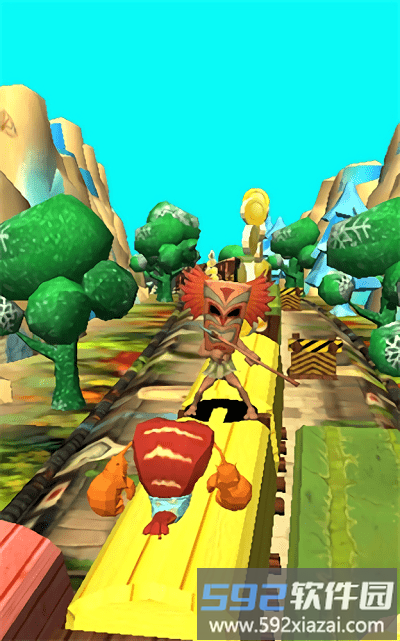 地铁帕特里克跑游戏(subway patrick run)截图1