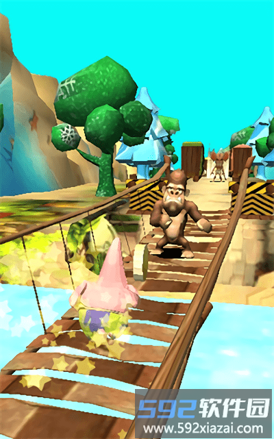 地铁帕特里克跑游戏(subway patrick run)截图2