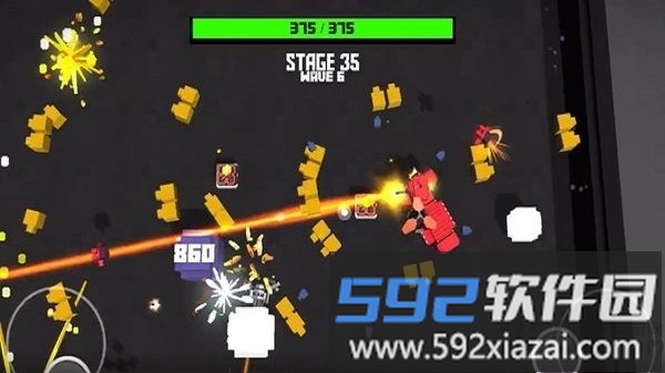 方块爆裂坦克游戏截图1