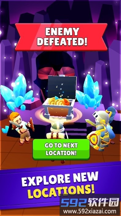 地下城骑士3d闲置游戏截图2