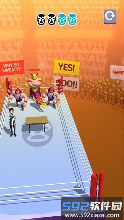 摔跤单挑游戏截图2