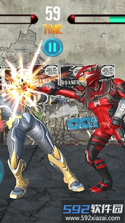 英雄战队战争传奇游戏截图1