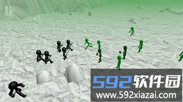 火柴人重装军队手游截图2