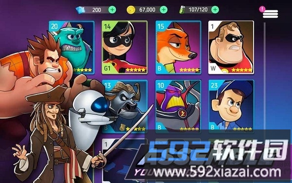 迪士尼英雄战斗模式内购破解版截图3