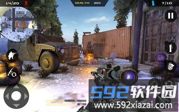 前线战场冬季狙击手官方版截图2