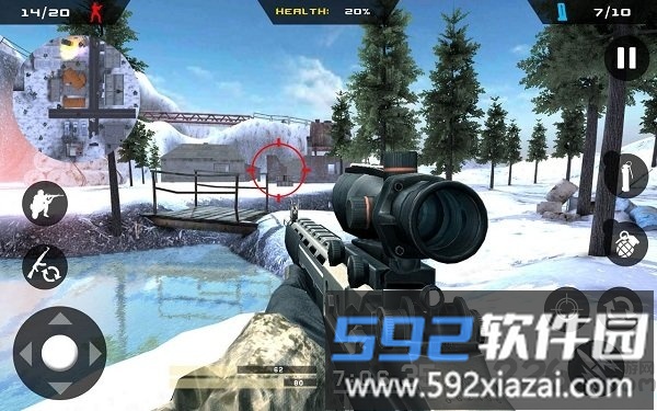 前线战场冬季狙击手官方版截图3