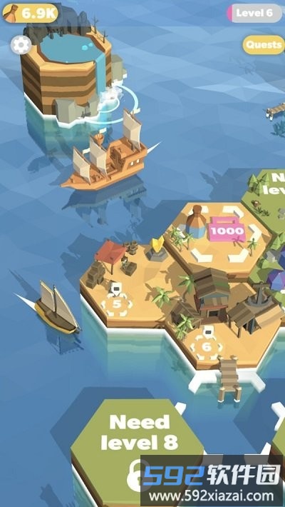 小岛崛起游戏截图1