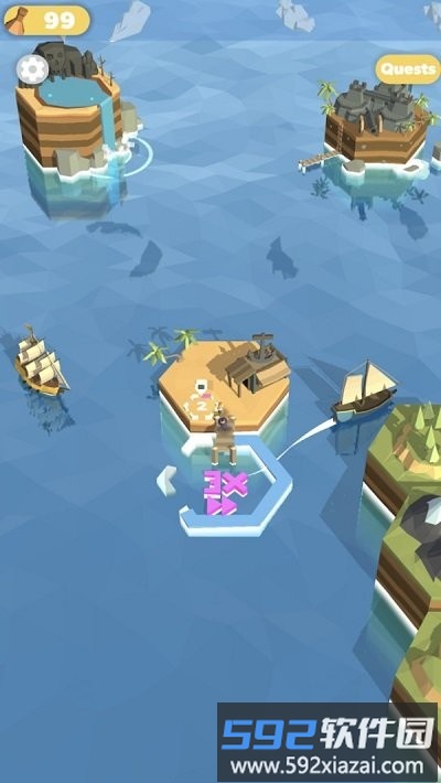 小岛崛起游戏截图3