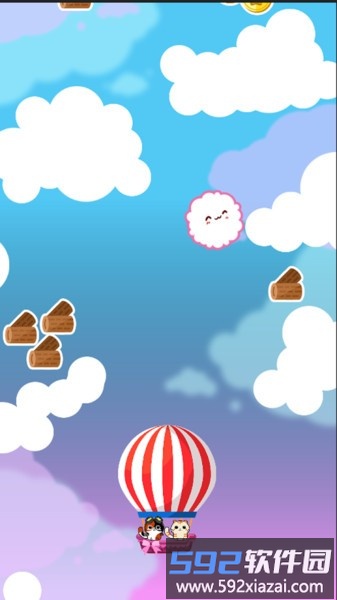 猫咪的热气球游戏截图2