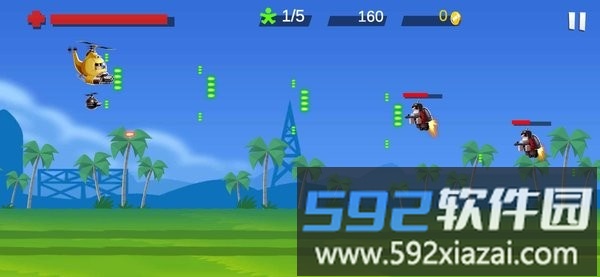 直升机英雄射手游戏截图4