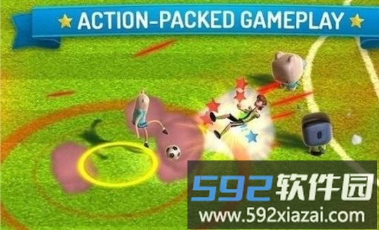 卡通足球杯游戏截图2