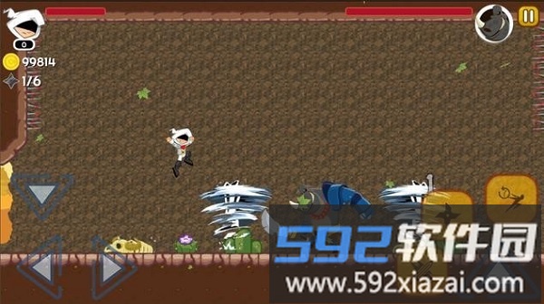 白忍者冒险手机版截图2