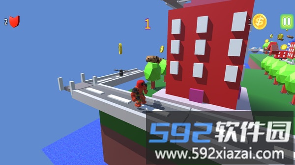 超级英雄冒险游戏截图1