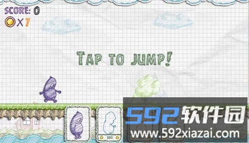 涂鸦跳跳跳游戏截图3