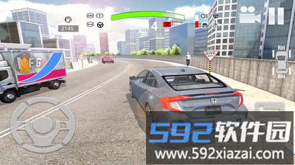 2021城市汽车模拟手机版截图4