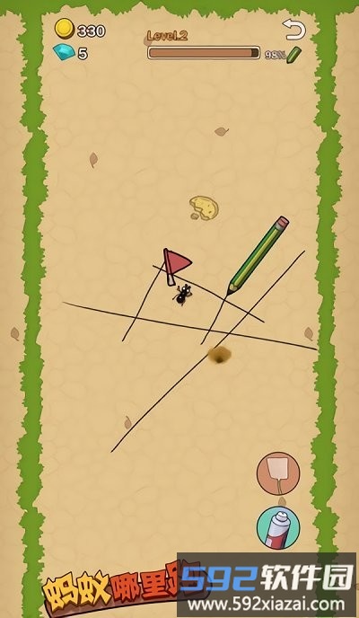 蚂蚁哪里跑手游截图1