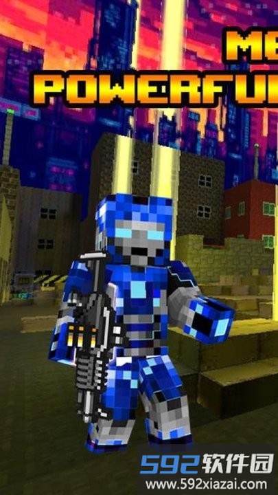 像素变形机器人超人对决手游截图4