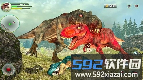 丛林恐龙恐怖攻击3d手机版截图1