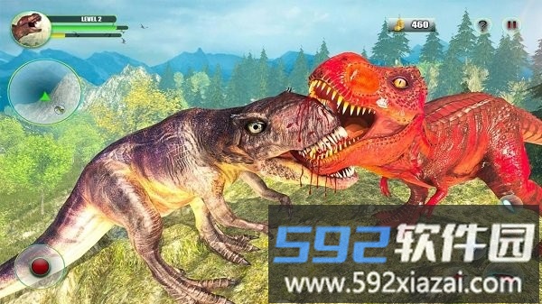 丛林恐龙恐怖攻击3d手机版截图2