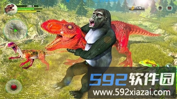 丛林恐龙恐怖攻击3d手机版截图4