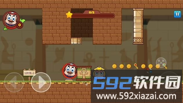红蓝双球冒险游戏(red and blue ball)截图2