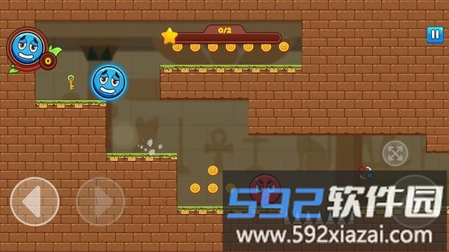 红蓝双球冒险游戏(red and blue ball)截图3