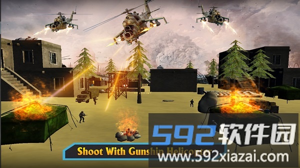 空战武装直升机中文版截图1