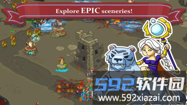 皇家防御僵尸战争游戏(zombie defense)截图4