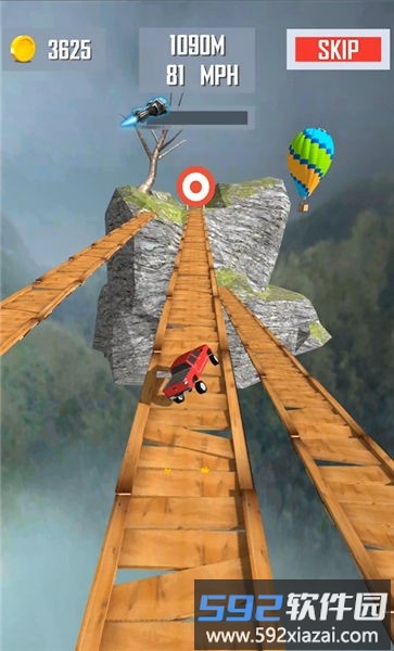 超级坡道汽车跳跃手机版截图4