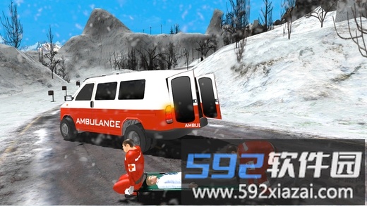 希尔救护车停车手机游戏截图1