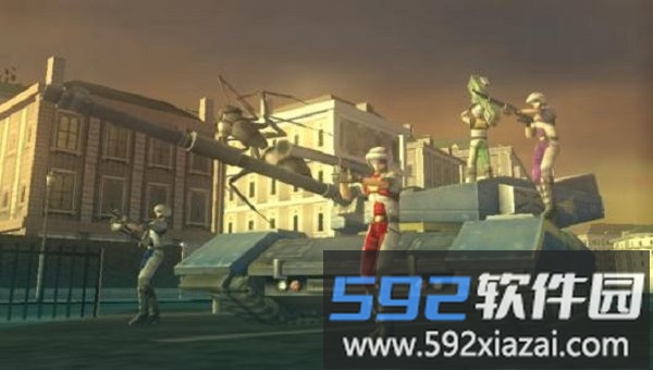 psp地球防卫军2携带版截图1