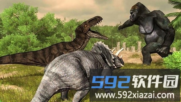 猩猩斗恐龙手机版截图3