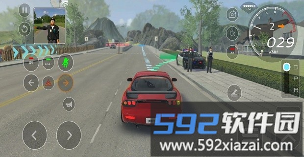 2025汽车驾驶学校内置功能菜单汉化版截图1