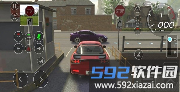 2025汽车驾驶学校内置功能菜单汉化版截图2