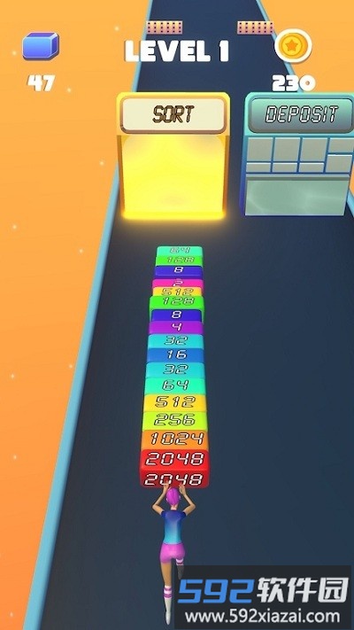 2048合并冲刺游戏(Merge Rush)截图2