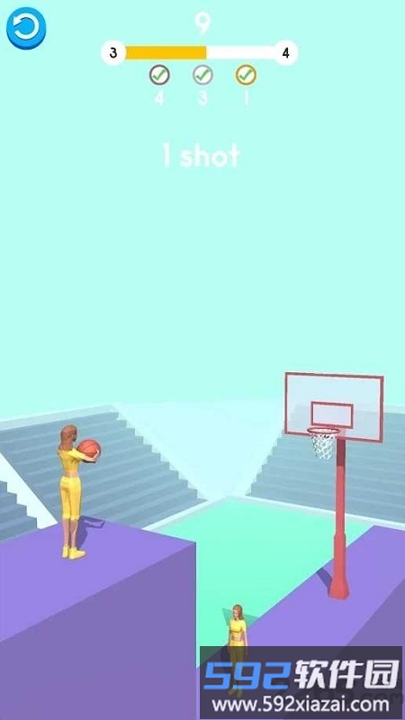 3d传球大师无限金币版截图4