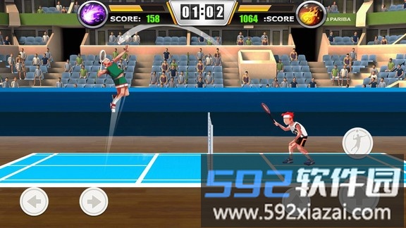 3d格斗羽毛球最新版截图1
